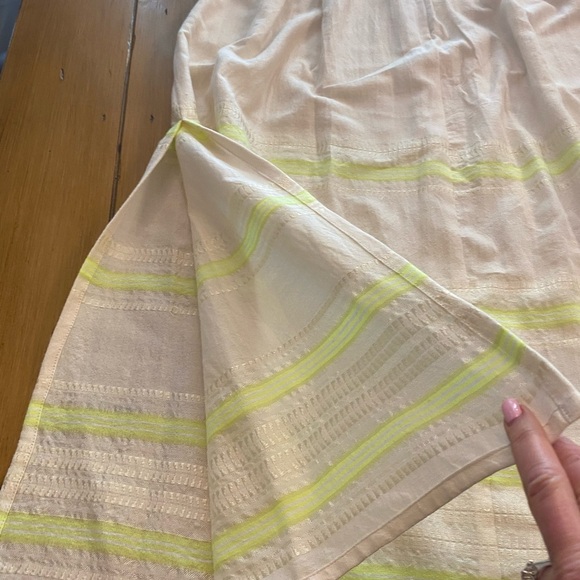 LEMLEM Women’s gete triangle halter maxi dress in lomi keylime NEW large - Picture 8 of 16